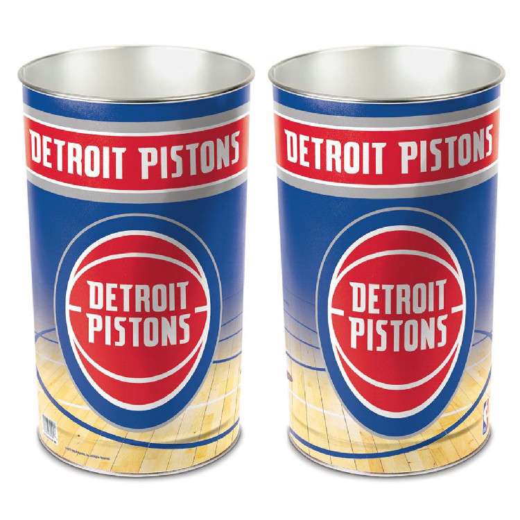 Detroit Pistons Wastebasket 15 Inch