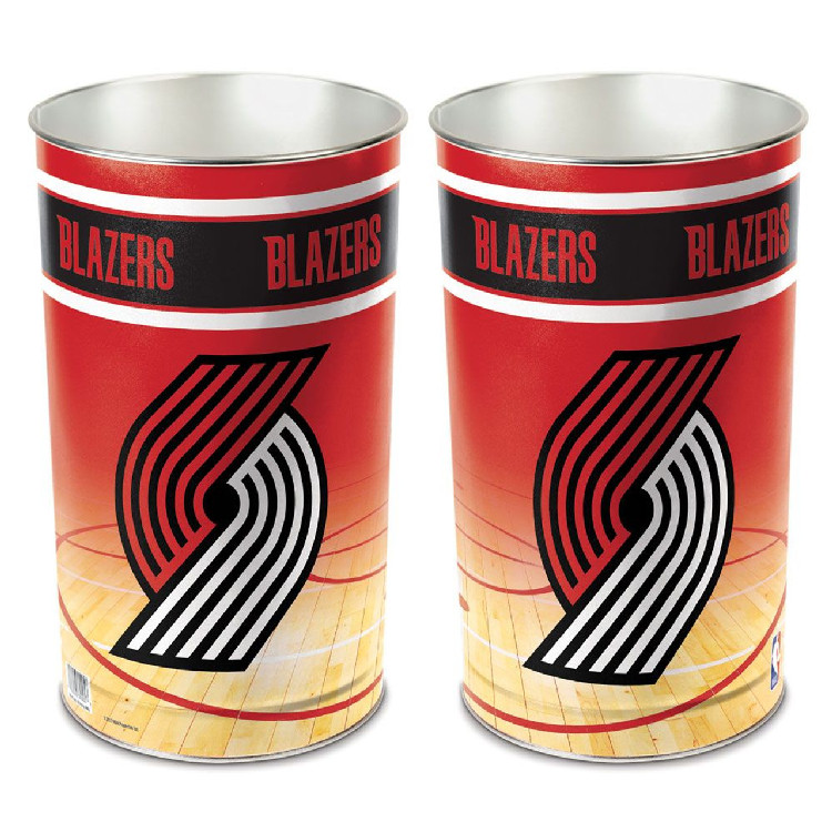 Portland Trail Blazers Wastebasket 15 Inch