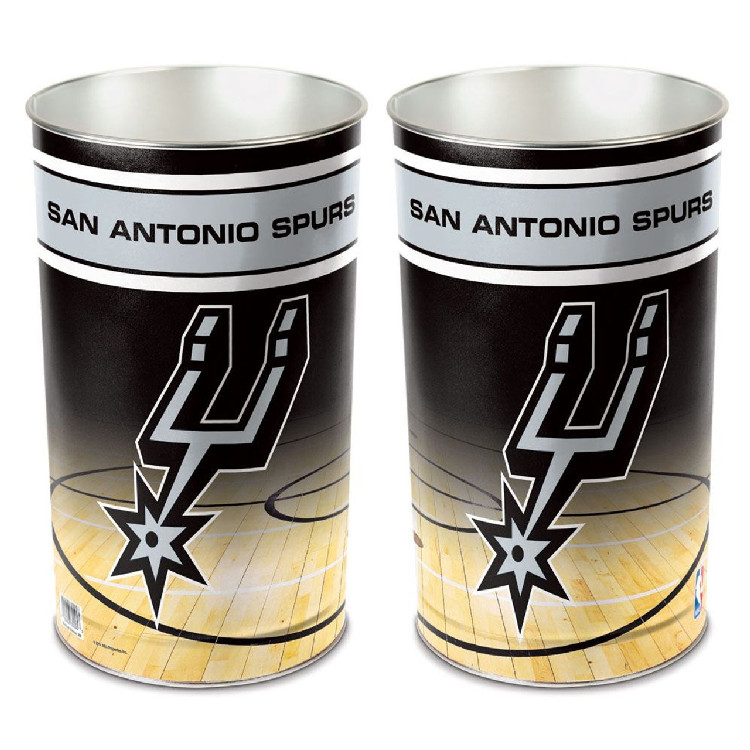 San Antonio Spurs Wastebasket 15 Inch