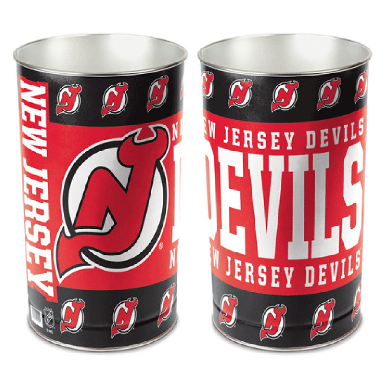 New Jersey Devils Wastebasket 15 Inch