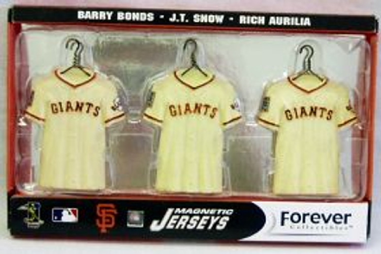 San Francisco Giants Jersey Magnet Set CO