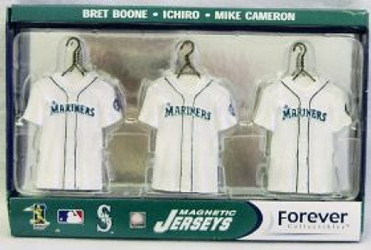 Seattle Mariners Jersey Magnet Set  CO