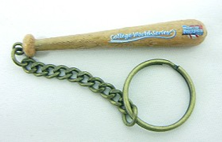 College World Series 2004 Bat Keychain CO