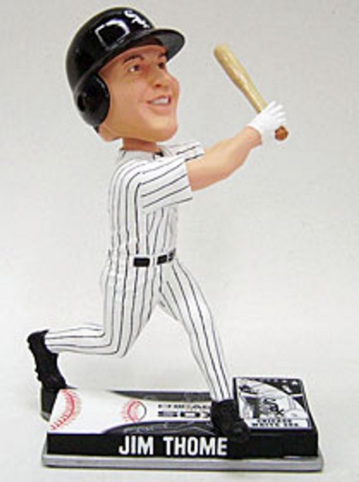 Chicago White Sox Jim Thome Forever Collectibles On Field Bobblehead CO