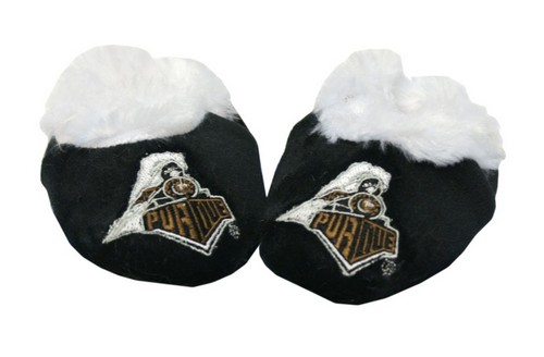 Forever Collectibles Purdue Boilermakers Slippers - Baby Booties (12 pc case) CO