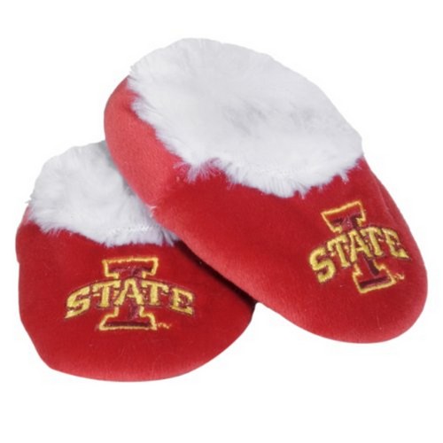 Forever Collectibles Iowa State Cyclones Slippers - Baby Booties (12 pc case) CO