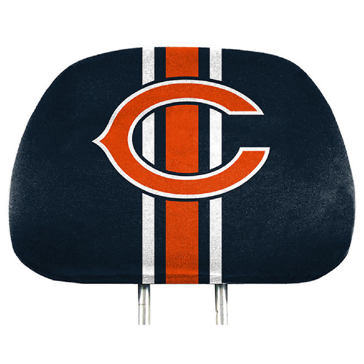 Chicago Bears Headrest Covers Full Printed Style