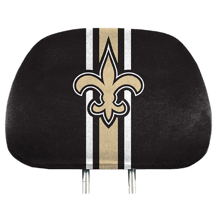 New Orleans Saints Headrest Covers Full Printed Style