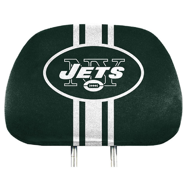 New York Jets Headrest Covers Full Printed Style