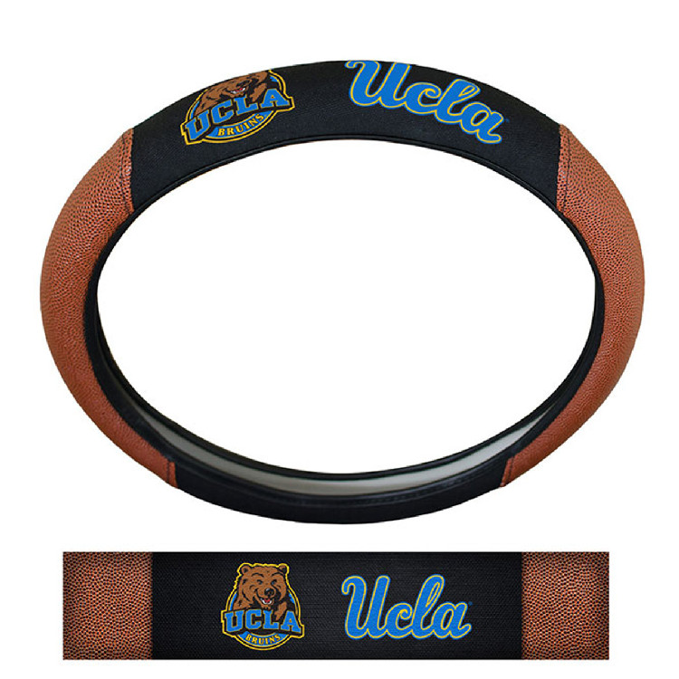 UCLA Bruins Steering Wheel Cover - Premium Pigskin