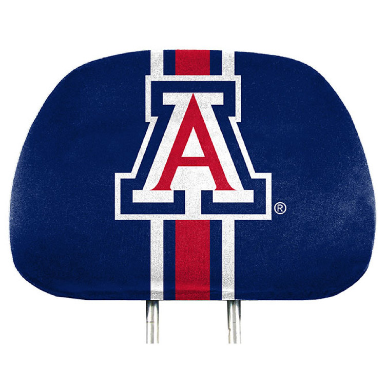 Arizona Wildcats Headrest Covers Full Printed Style