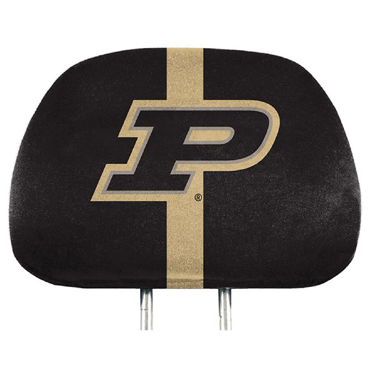 Purdue Boilermakers Headrest Covers Full Printed Style