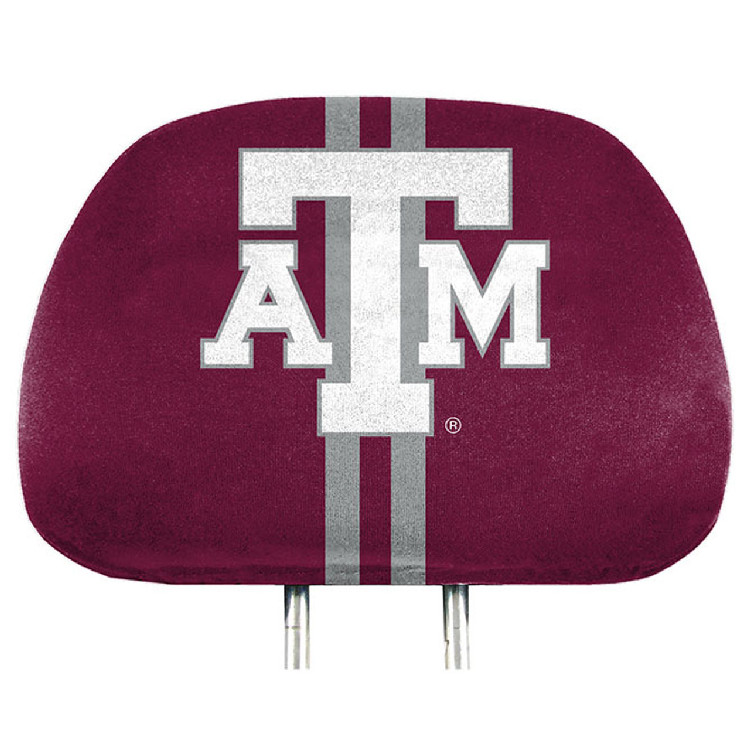 Texas A&M Aggies Headrest Covers Full Printed Style