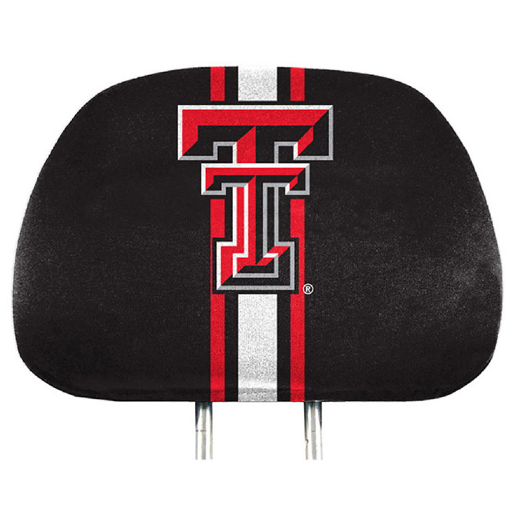 Texas Tech Red Raiders Headrest Covers Full Printed Style