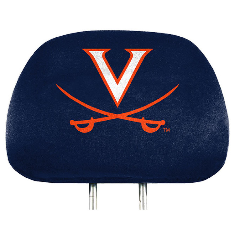 Virginia Cavaliers Headrest Covers Full Printed Style