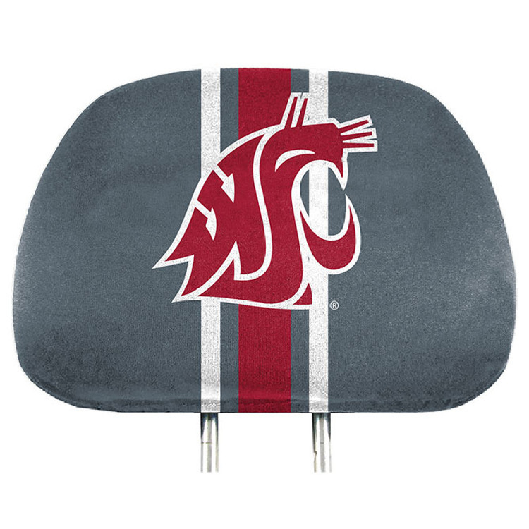 Washington State Cougars Headrest Covers Full Printed Style