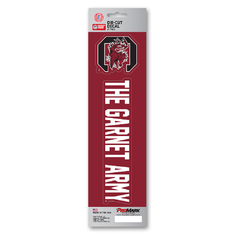 South Carolina Gamecocks Decal Die Cut Slogan Pack