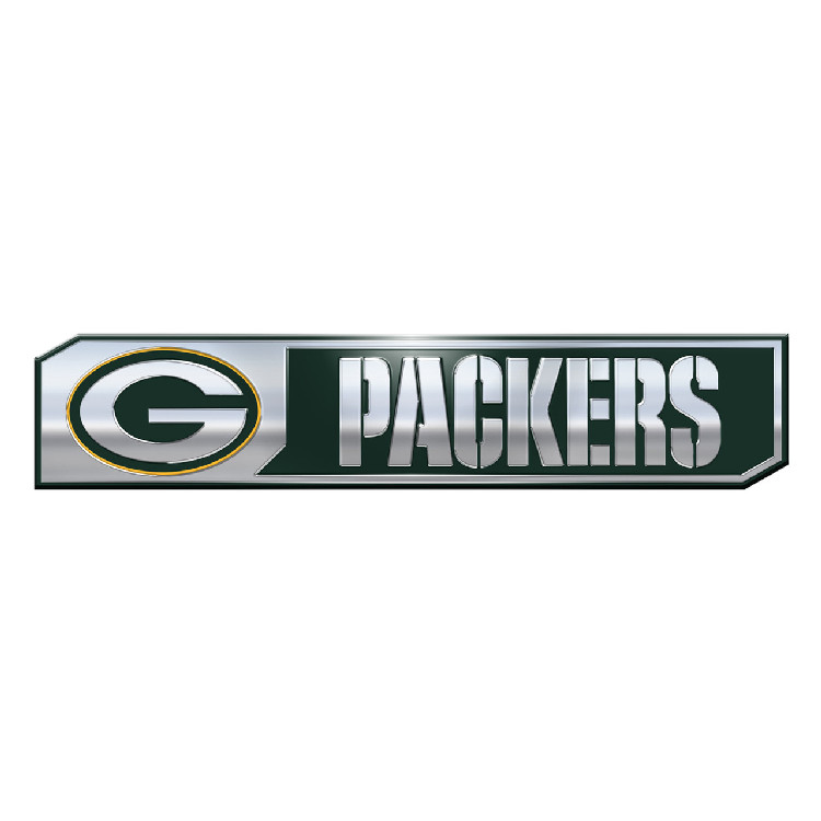 Green Bay Packers Auto Emblem Truck Edition 2 Pack