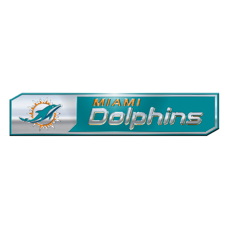 Miami Dolphins Auto Emblem Truck Edition 2 Pack