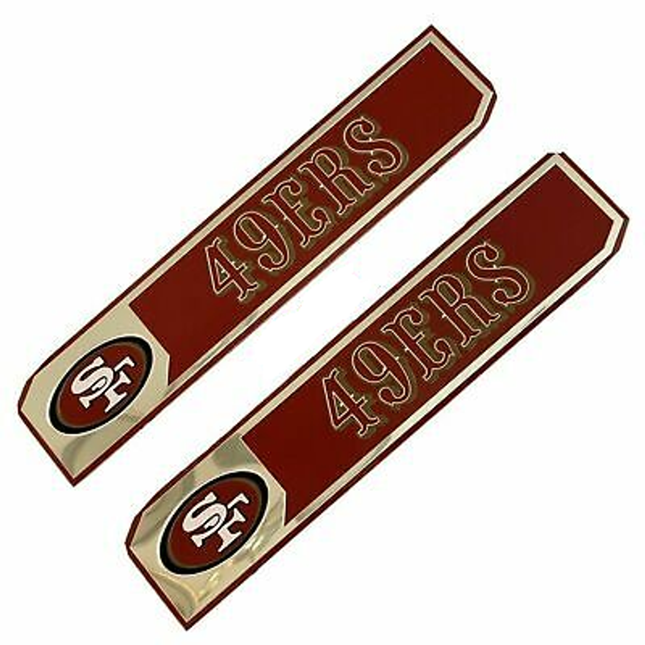 San Francisco 49ers Auto Emblem Truck Edition 2 Pack