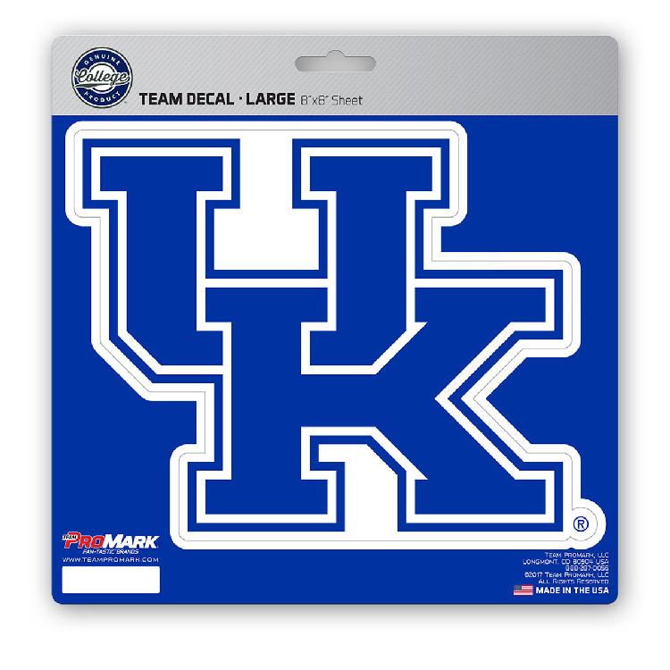 Kentucky Wildcats Decal 8x8 Die Cut