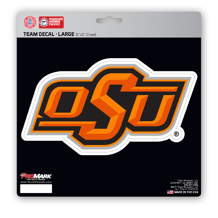 Oklahoma State Cowboys Decal 8x8 Die Cut