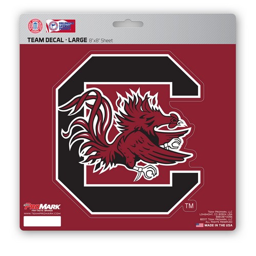 Team Promark South Carolina Gamecocks Decal 8x8 Die Cut -