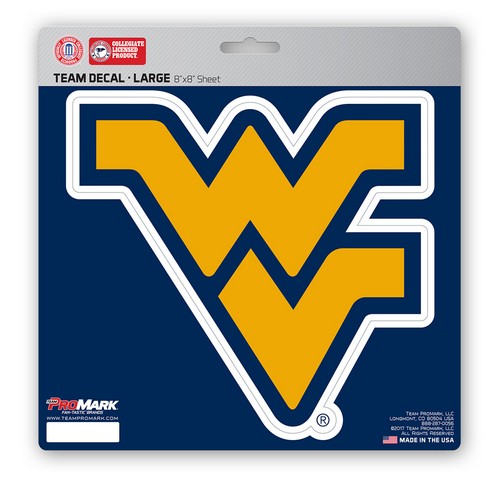 Team Promark West Virginia Mountaineers Decal 8x8 Die Cut -