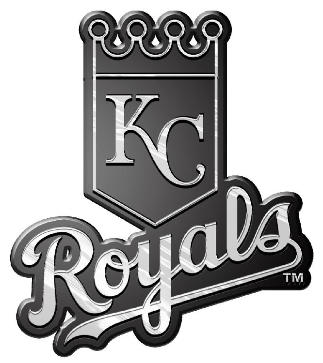 Kansas City Royals Auto Emblem - Silver