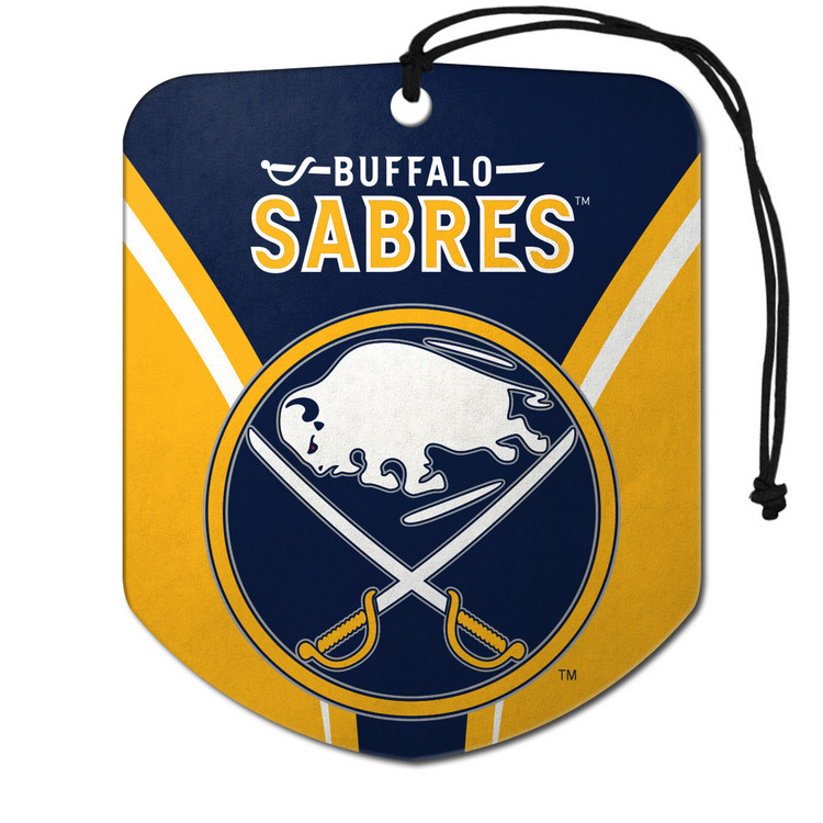 Buffalo Sabres Air Freshener Shield Design 2 Pack