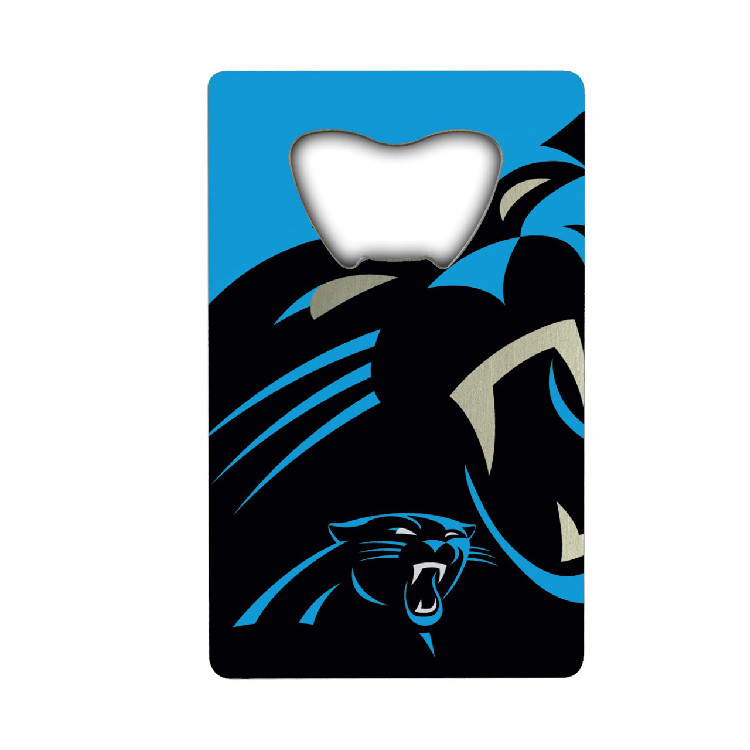 Carolina Panthers Bottle Opener Credit Card Style