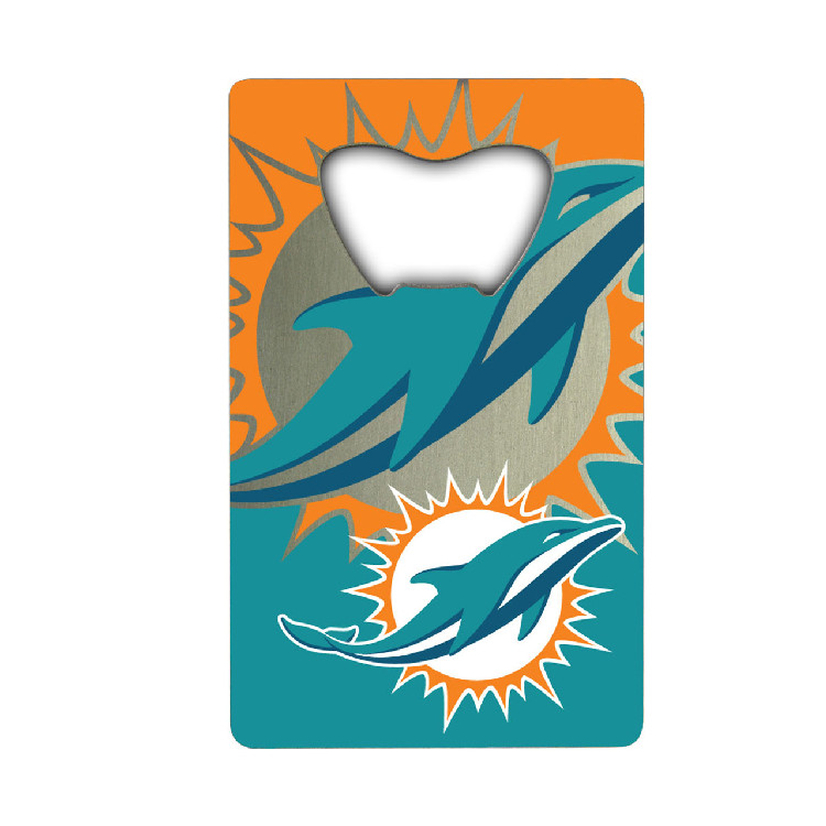 Miami Dolphins Bottle Opener Credit Card Style