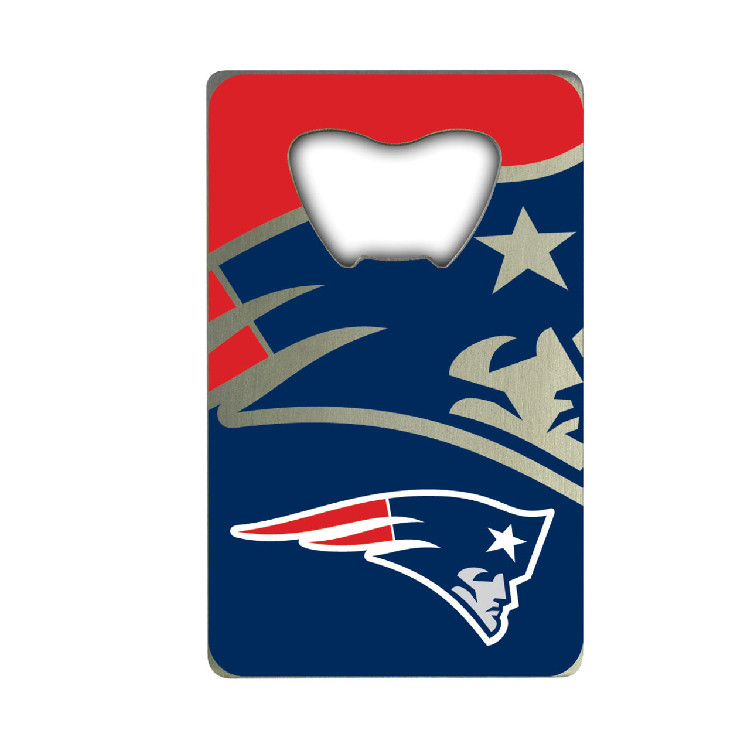 New England Patriots Bottle Opener Credit Card Style