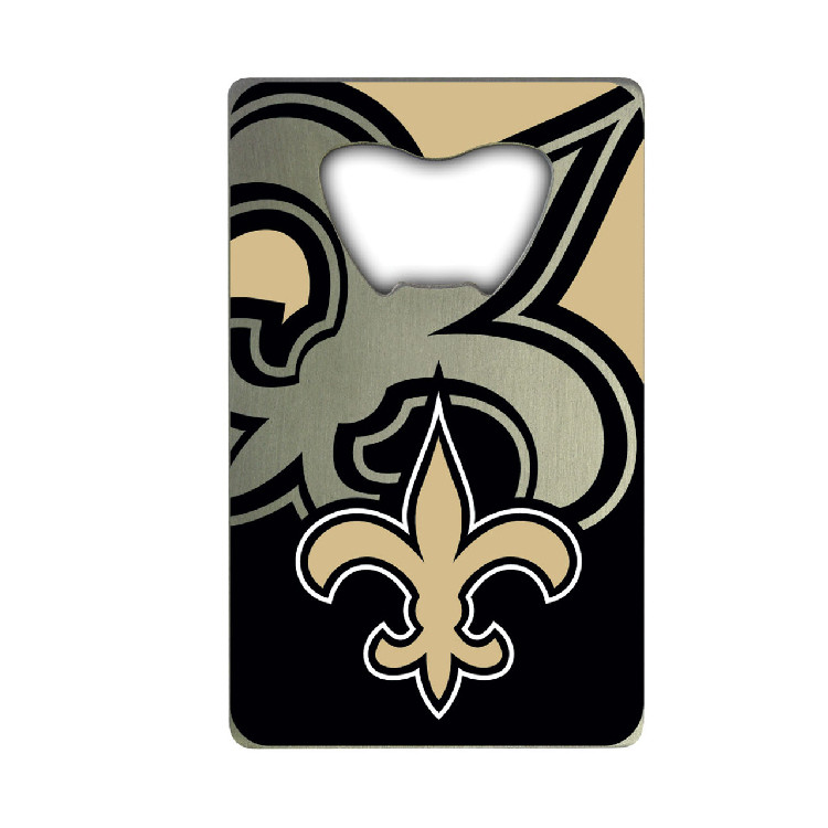 New Orleans Saints Bottle Opener Credit Card Style