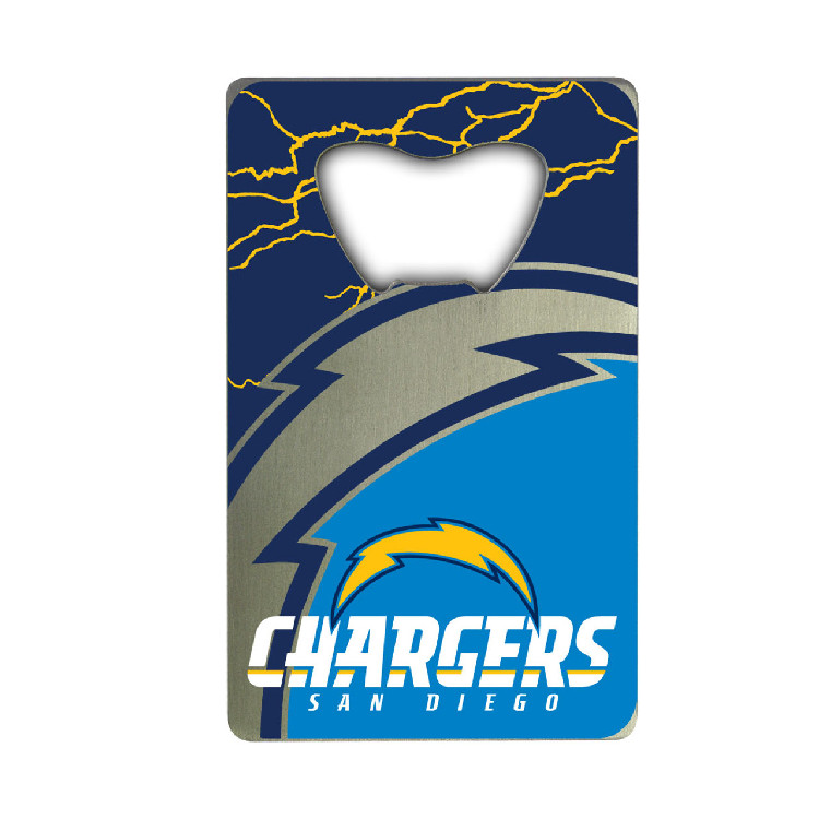 Los Angeles Chargers Bottle Opener Credit Card Style