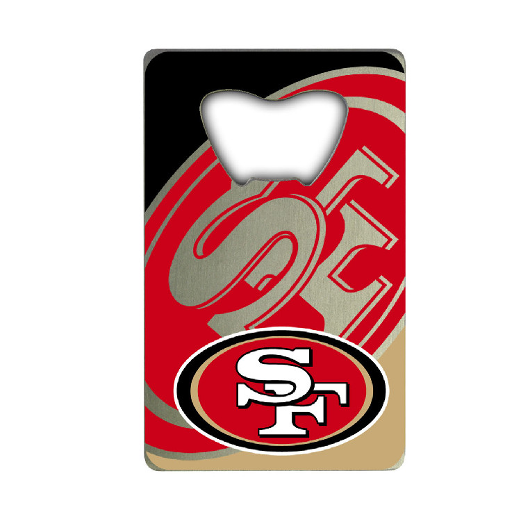 San Francisco 49ers Bottle Opener Credit Card Style