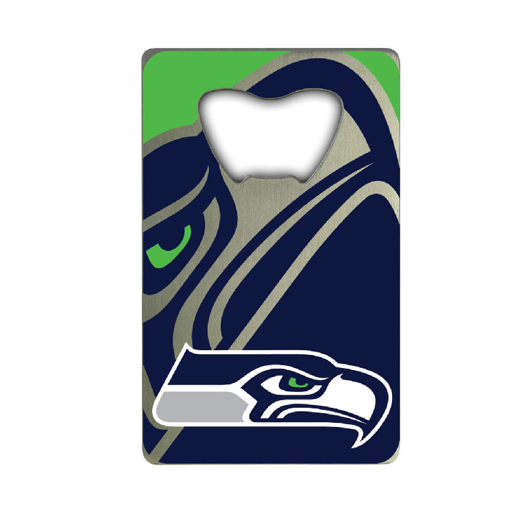 Seattle Seahawks Bottle Opener Credit Card Style