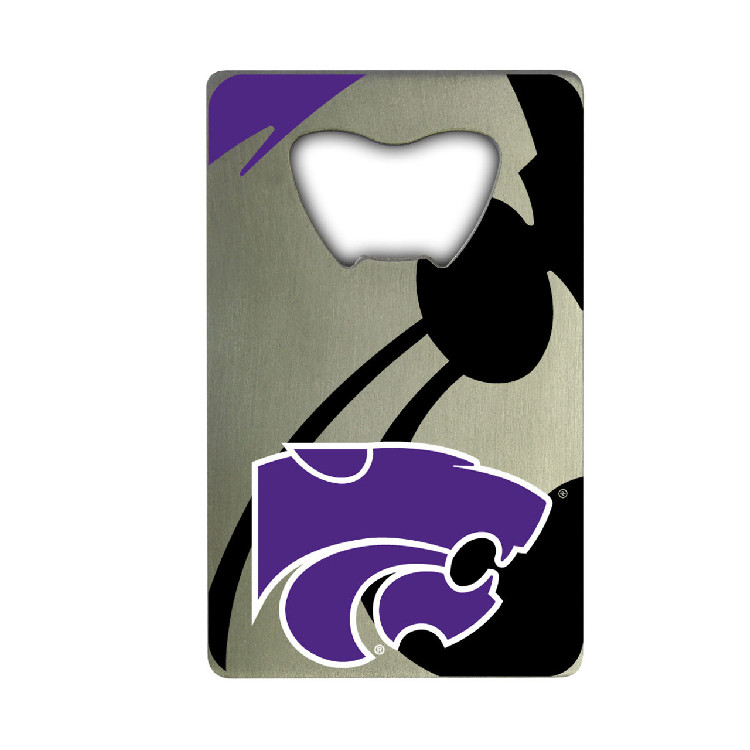 Kansas State Wildcats Bottle Opener Credit Card Style