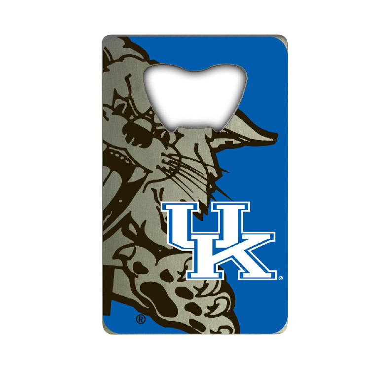 Kentucky Wildcats Bottle Opener Credit Card Style