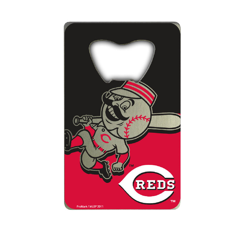 Cincinnati Reds Bottle Opener Credit Card Style