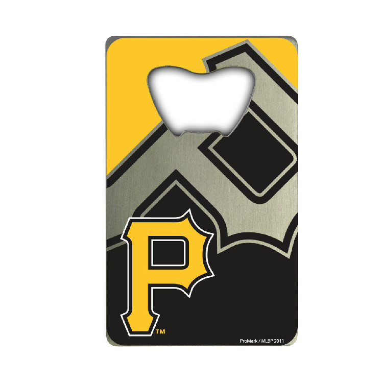 Pittsburgh Pirates Bottle Opener Credit Card Style