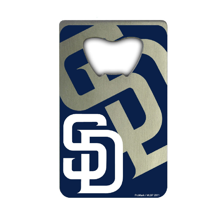 San Diego Padres Bottle Opener Credit Card Style