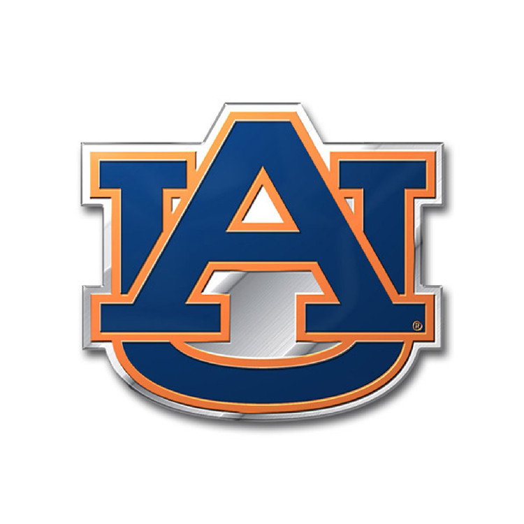 Auburn Tigers Auto Emblem - Color