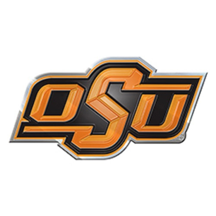 Oklahoma State Cowboys Auto Emblem - Color