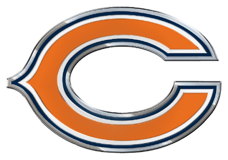 Chicago Bears Auto Emblem - Color