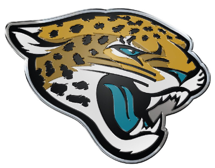 Jacksonville Jaguars Auto Emblem Color
