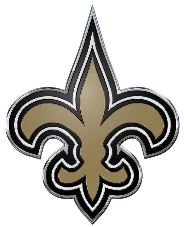 New Orleans Saints Auto Emblem - Color