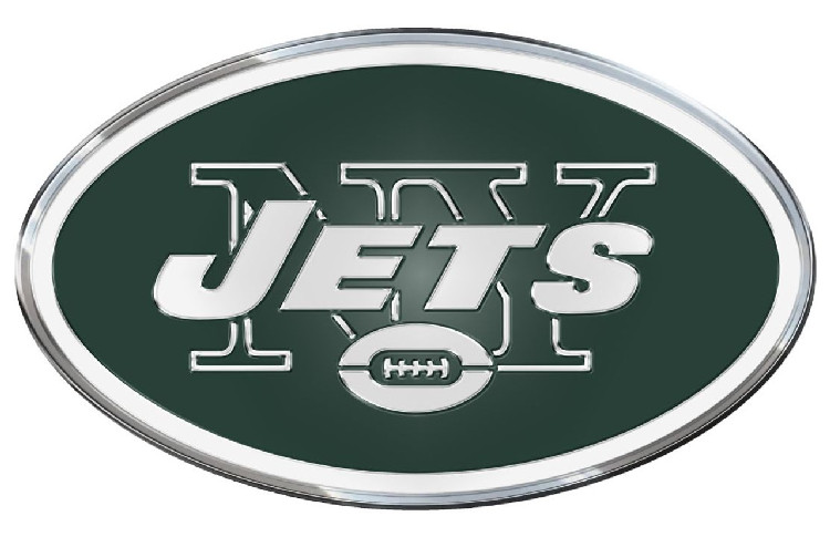 New York Jets Auto Emblem - Color