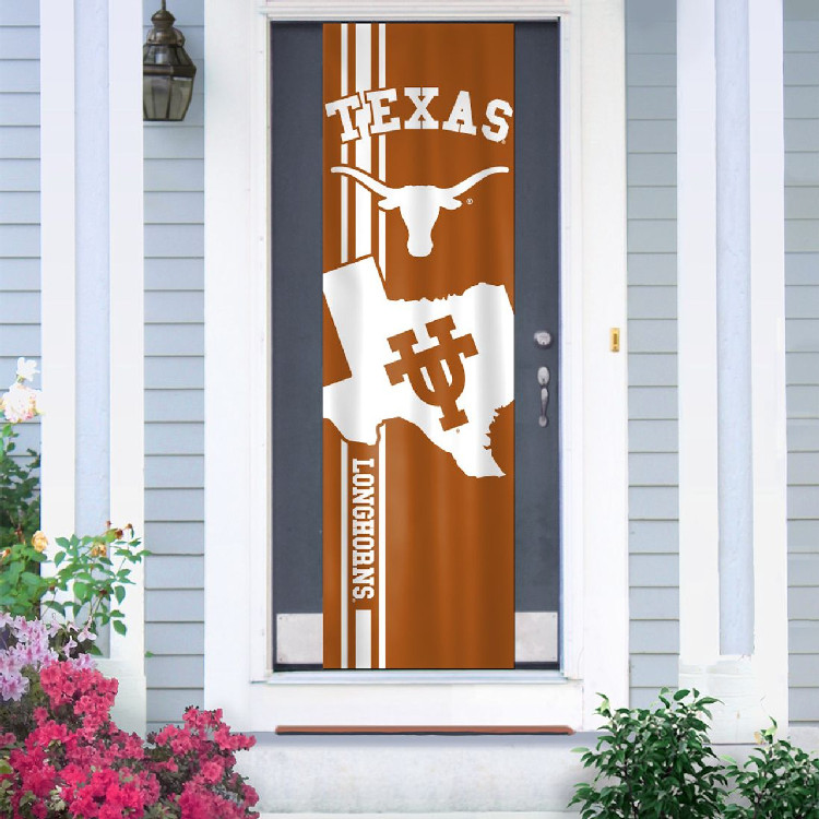 Texas Longhorns Banner Door Style CO