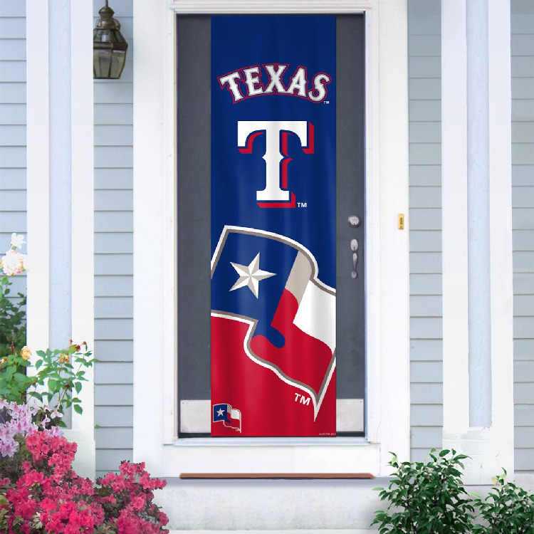 Texas Rangers Banner Door Style CO